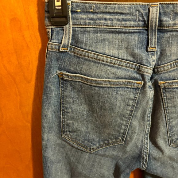 Madewell Distressed Curvy High Rise‎ Skinny Jeans Size 25R - Picture 11 of 16